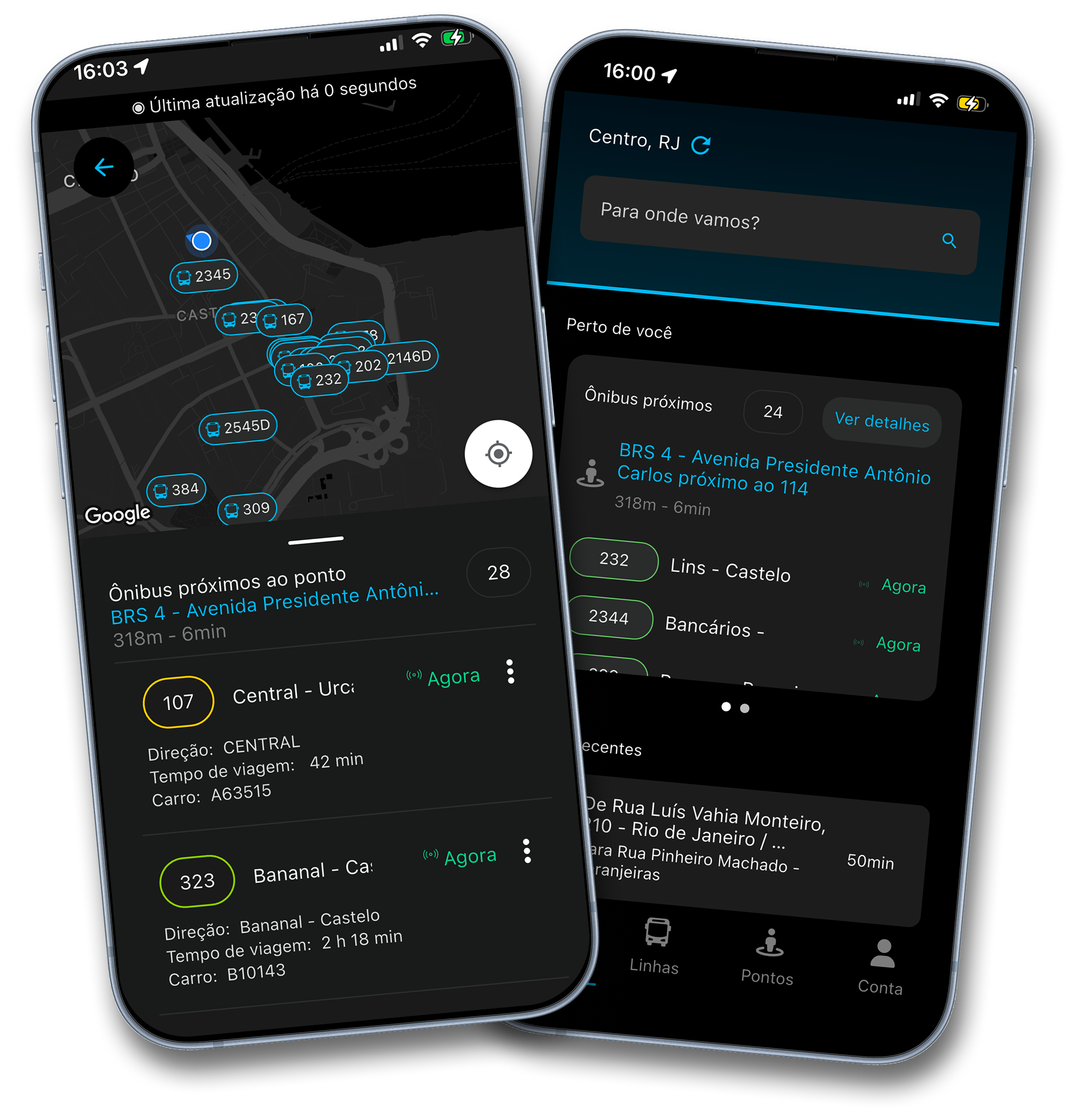 Mockup do App